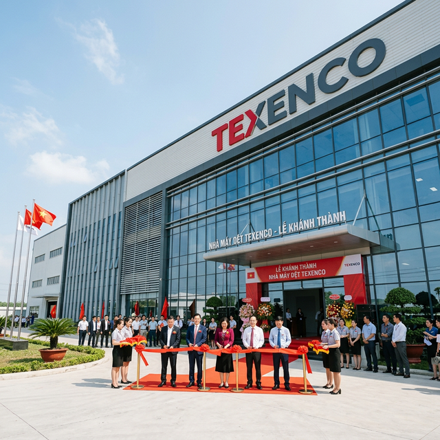 Texenco khánh thành nhà máy mới 7.500m² tại Bình Dương