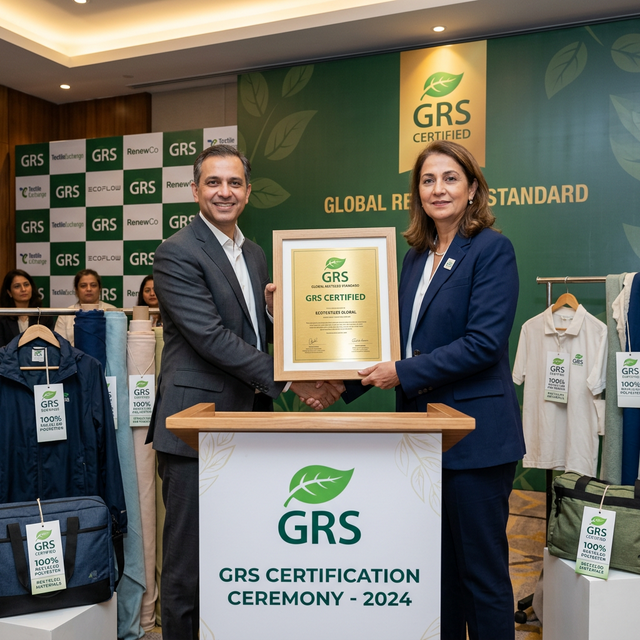 Texenco đạt chứng nhận GRS — Global Recycled Standard 2025