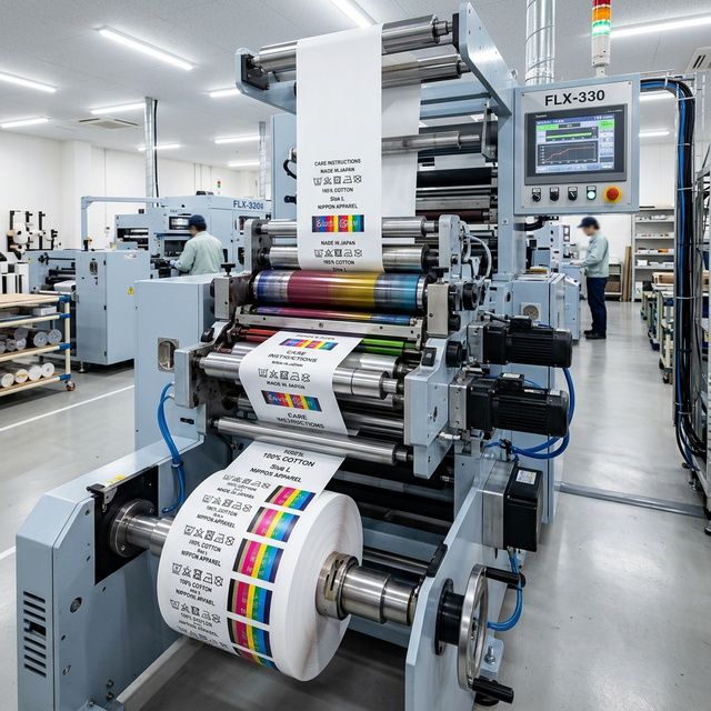 Texenco ứng dụng công nghệ in nhãn Flexo thế hệ mới